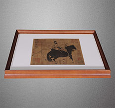 西宁书画装裱配框服务案例